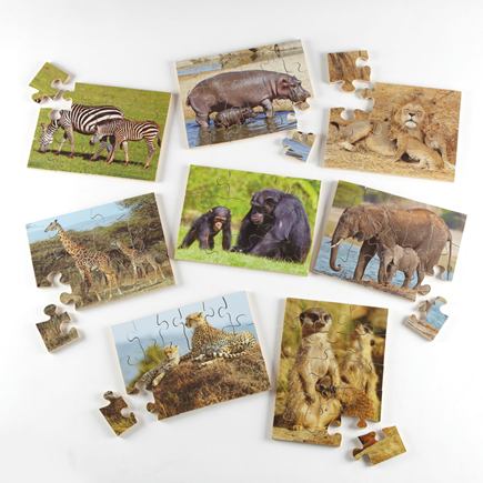 Puzzle divé zvieratá 1 - EY04330BB