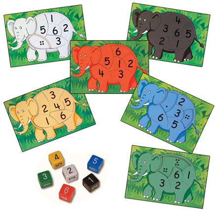 Puzzle Elephants - M-ELEBB
