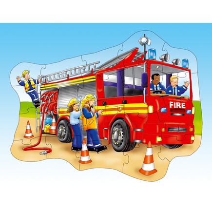 Puzzle hasičské auto - EY02463BB